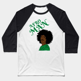 afro man black culture Baseball T-Shirt